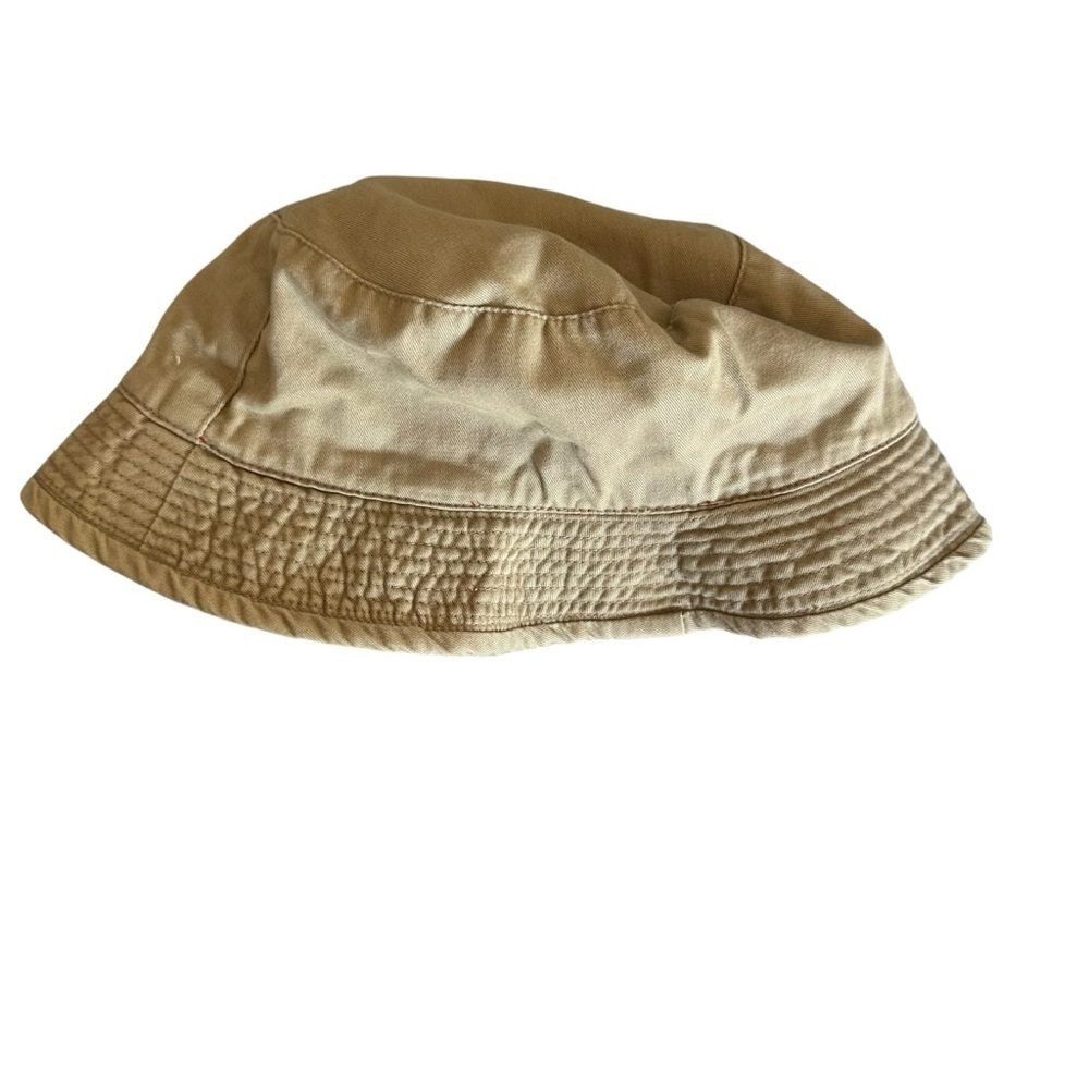 Men's Red and White Floral Reversible Bucket Hat - Picture 3 of 4